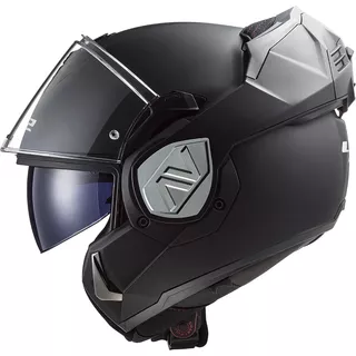 Flip-Up Motorcycle Helmet LS2 FF906 Advant Solid Matte Black P/J