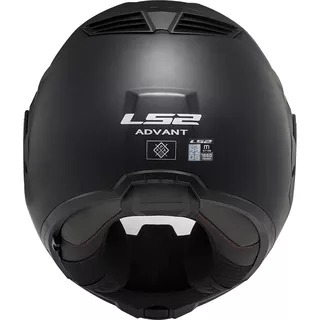 Překlopná moto přilba LS2 FF906 Advant Solid Matt Black P/J
