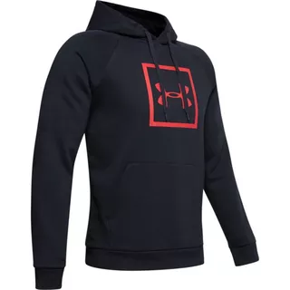 Pánska mikina Under Armour Rival Fleece Logo Hoodie - Black/White