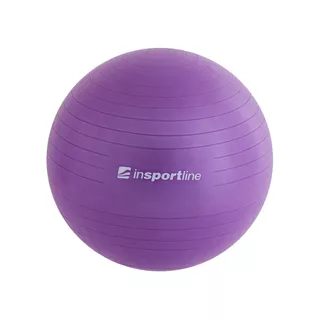 Gymnastická lopta inSPORTline Comfort Ball 45 cm - fialová - fialová