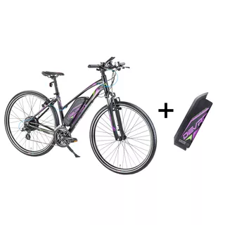 Women’s Cross E-Bike Devron 28162 with Replacement Battery 14.5Ah – 2017 - Black