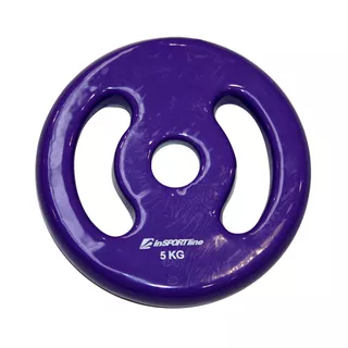 5 kg Ergo Vinyl Weight Plate inSPORTline