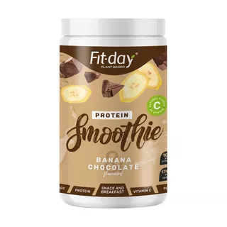 Proteínový nápoj Fit-day Protein Smoothie 900 g - banán v čokoláde