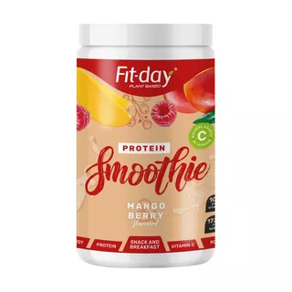 Proteínový nápoj Fit-day Protein Smoothie 900 g - mango-berry