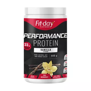 Proteinový nápoj Fit-day Protein Performance 900 g - jahoda