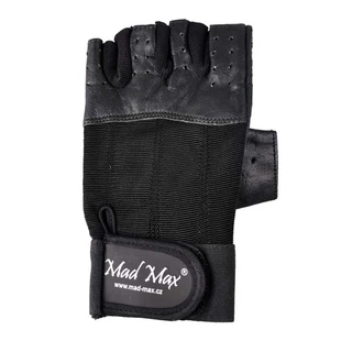 Fitness rukavice Mad Max Clasic Exclusive - biela