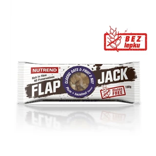 FlapJack GLUTEN FREE Bar Nutrend – 100g - Chocolate + Banana with Dark Chocolate