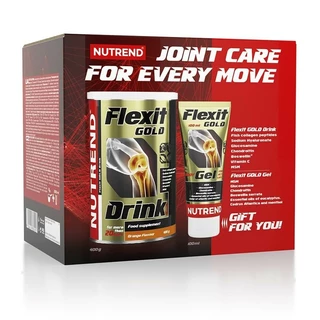 Kloubní výživa Nutrend Flexit Gold Drink 400 g + Flexit Gold Gel