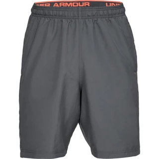 Men’s Shorts Under Armour Woven Graphic Wordmark - Royal/Steel - Pitch Gray