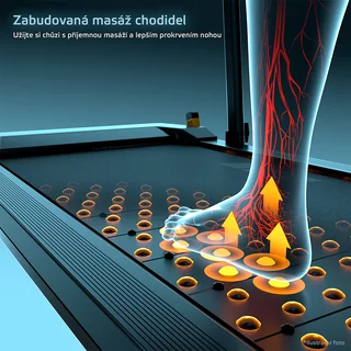 Masážní chodící pás inSPORTline ZenRun NOON