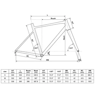 Silniční kolo KELLYS ARC 10 28" - model 2019 - L (559 mm)