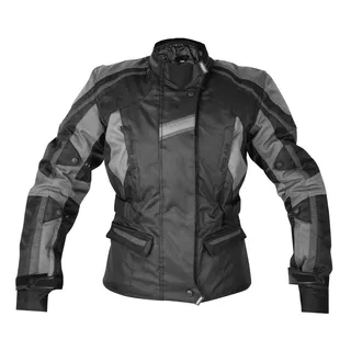 Women textile jacket Rebelhorn GLAM - Black - Black-Grey