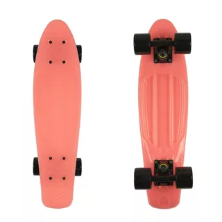 Svietiaci penny board Fish Classic Glow 22" - Red-Black-Black