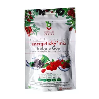 Energetický mix lyofilizované ovoce Goji Choice 20 g