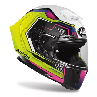 Moto přilba Airoh GP 550S Rush lesklá multicolor