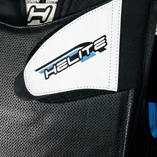 Závodní airbagová vesta Helite GP Air 2, mechanická s trhačkou - černá, S