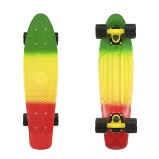 Penny Board Fish Classic 3Colors 22” - Yellow+Summer Purple+Green-Yellow-Summer Purple - Grey+Yellow+Red-Black-Black