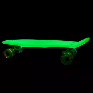 Glow-in-the-Dark Pennyboard WORKER Lumy 22ʺ - Pink