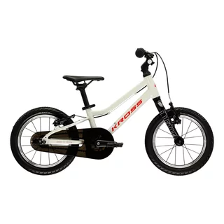 Dětské kolo Kross Liftie 14" - model 2025 - šedá / červená / lesk