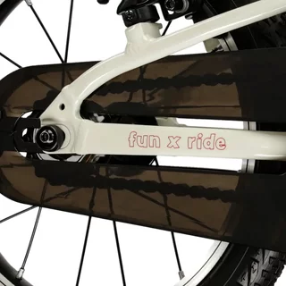 Dětské kolo Kross Liftie 14" - model 2025 - šedá / červená / lesk