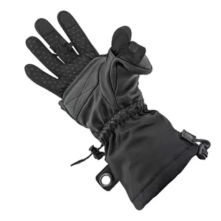 Heated Mittens 2-in-1 Glovii GS21 - Black