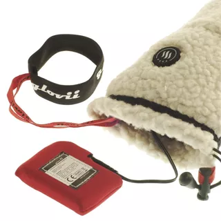 Vyhřívané rukavice ve stylu shearling Glovii GS3 2x2100 mAh