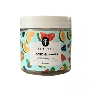 H4CBD Gummies Hemnia, 250 mg H4CBD, 10 ks