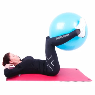 Gymnastická a masážna lopta inSPORTline 65 cm - modrá