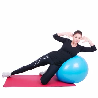 Gymnastická a masážna lopta inSPORTline 75 cm - červená