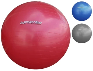 Gimnasztikai labda inSPORTline Super Ball 55 cm - piros