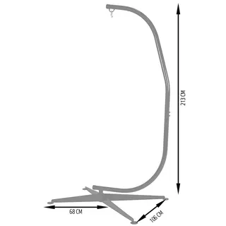 Stojak na fotel typu kokon inSPORTline Hangframe