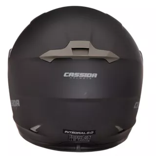 Motorradhelm Cassida Integral 2.0 schwarz matt