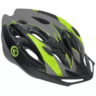 Bicycle Helmet Kellys Blaze - Black-Grey - Black-Green