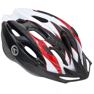 Bicycle Helmet Kellys Blaze - White-Purple - Red-White