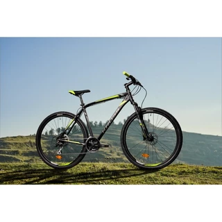 Horský bicykel Kross Hexagon 5.0 29" - model 2021 - čierna/grafitová/limetková