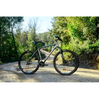 Horský bicykel Kross Hexagon 5.0 29" - model 2021 - čierna/grafitová/limetková