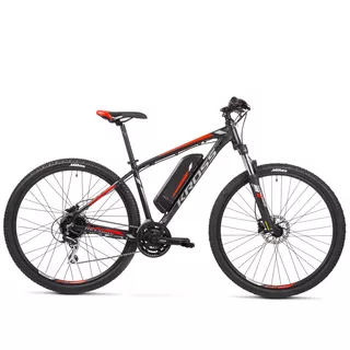 Horský elektrobicykel Kross HEXAGON BOOST 1.0 29" - model 2020 - M (19'') - čierna/grafitová/červená