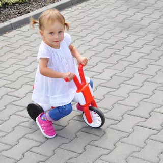 Children's Tricycle – Balance Bike 2in1 Chillafish Bunzi - Pink