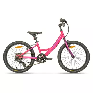 Detský dievčenský bicykel Galaxy Ida 20" 9.0 - fialová - ružová