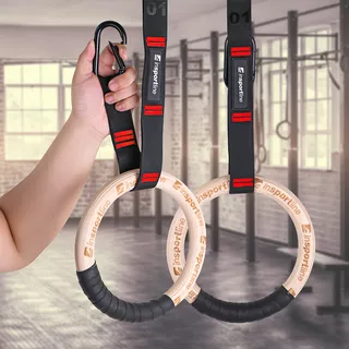 Wooden Gymnastic Rings inSPORTline Suspe II