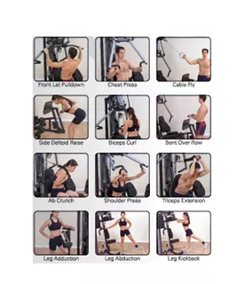 G2B Body-Solid Home Gym