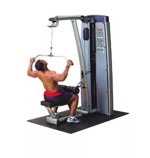 Posilňovací stroj horná kladka / veslo - Body-Solid Pro-Dual DLAT-SF Lat Pulldown / Row - AKCIA - D