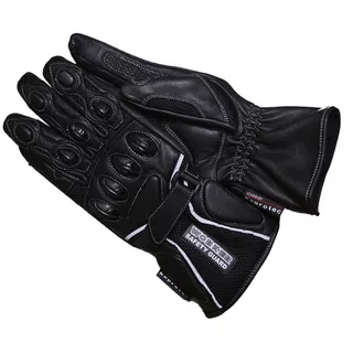 WORKER Perfect motorcycle gloves - črna - črna