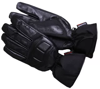 WORKER Fast motorcycle gloves - črna - črna