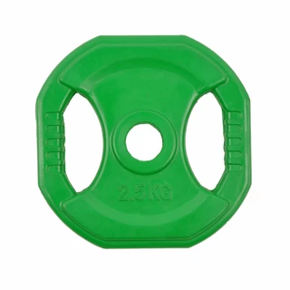 Square Rubber-Coated Weight Plate inSPORTline Pump 2.5 kg 30 mm