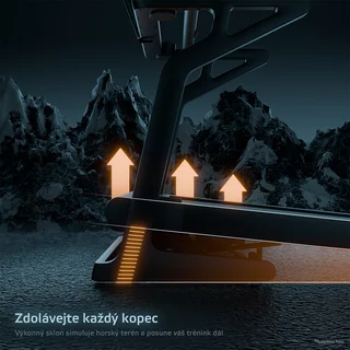 Bieżnia elektryczna składana inSPORTline ZenRun 50 + pas piersiowy