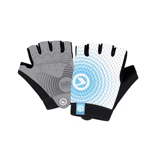 Cycling Gloves Kellys Instinct Short - White-Blue