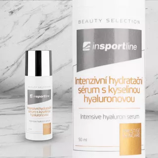 Intenzívne hydratačné sérum inSPORTline s kyselinou hyaluronovou 50 ml