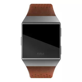 Náhradný remienok Fitbit Ionic Leather Cognac - L