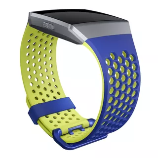 Náhradní řemínek Fitbit Ionic Cobalt/Lime - L